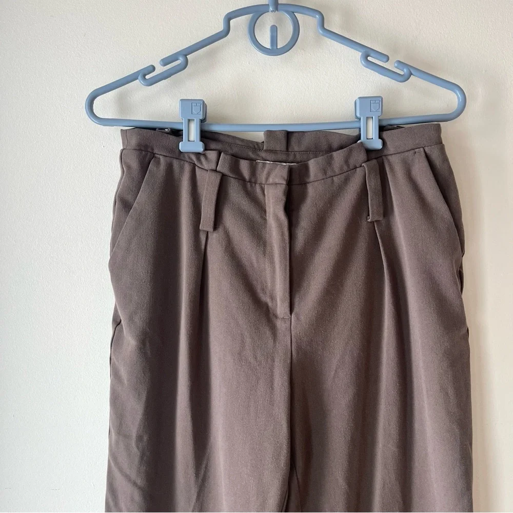 Ricki’s Taupe High Rise Tapered Dress Pants Women’s 4 Work Office Trousers - Picture 2 of 9